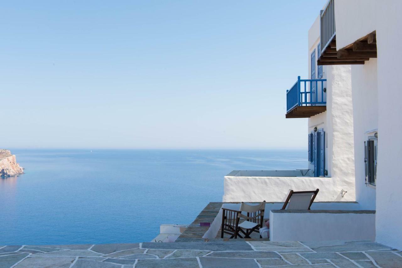 Aris & Maria Houses Kastron  ภายนอก รูปภาพ