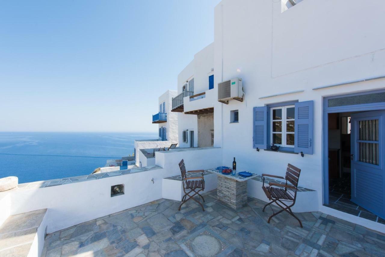 Aris & Maria Houses Kastron  ภายนอก รูปภาพ